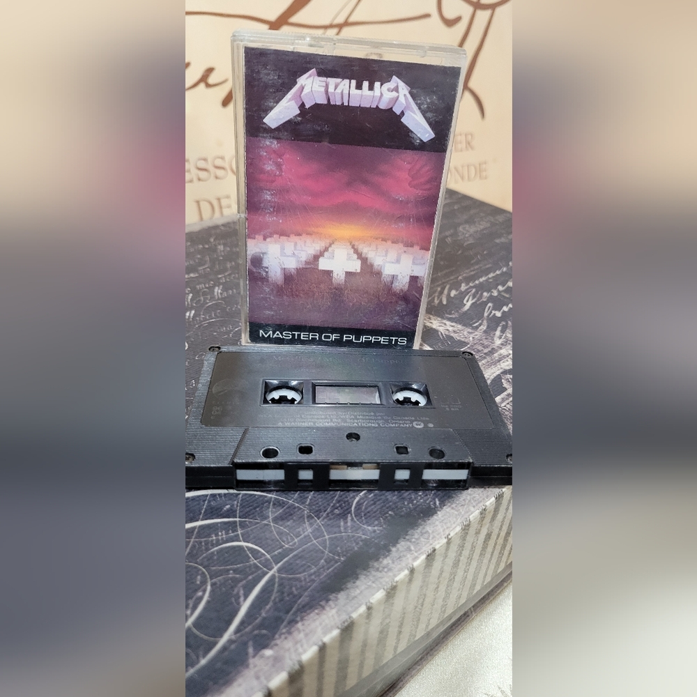 Metallica master of puppets/ stranger things/ eddie munson 1986